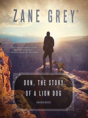 cover image of Don, the Story of a Lion Dog